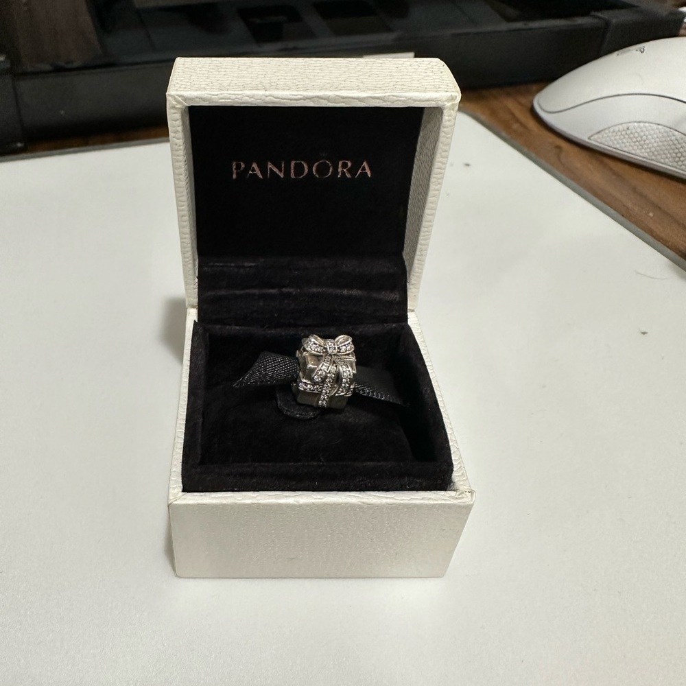 Pandora gift with diamond charm